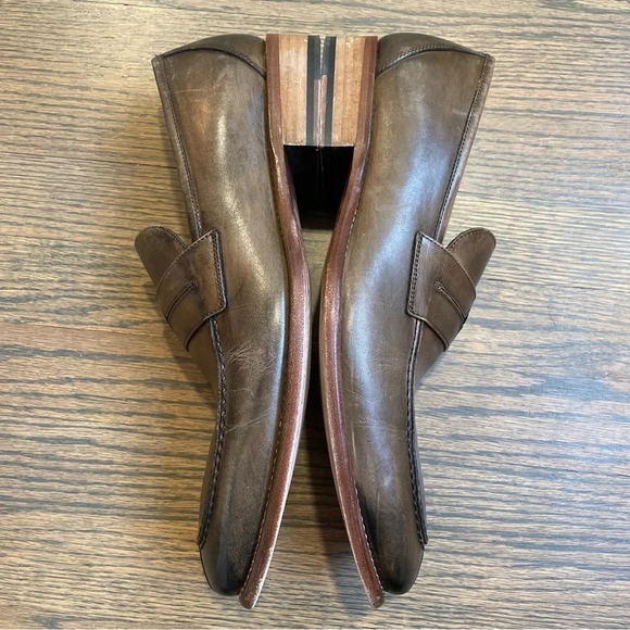 PAUL FREDERICK Leather Dress Shoes size 11 Made in Italy - Picture 5 of 12